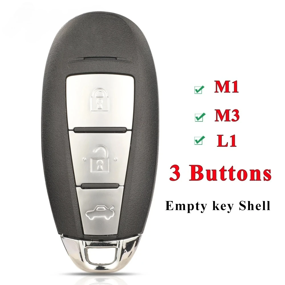 3 кнопки смарт-ключа автомобиля для Suzuki Vitara Alivio S-CROSS SX4 Swift L1 M1 M3 сменный чехол для карты дистанционного ключа
3 кнопки смарт-ключа автомобиля для Suzuki Vitara Alivio S-CROSS SX4 Swift L1 M1 M3 сменный чехол для карты дистанционного ключа