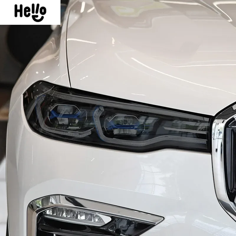 Car Headlight Tint Smoked Black Protective Film TPU Sticker For BMW X1 F48 X2 F39 X3 F25 G01 X4 F26 G02 X5 F15 G05 X6 F16 G06 X7
Car Headlight Tint Smoked Black Protective Film TPU Sticker For BMW X1 F48 X2 F39 X3 F25 G01 X4 F26 G02 X5 F15 G05 X6 F16 G06 X7