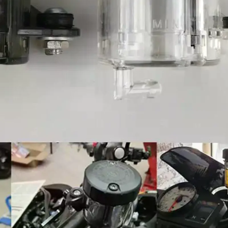 Universal Adelin Brake Fluid Reservoir Auto Bikes Motorcycle Scooter Oil Master Cylinder Foot Cup Dirt Bottle Accessories
Universal Adelin Brake Fluid Reservoir Auto Bikes Motorcycle Scooter Oil Master Cylinder Foot Cup Dirt Bottle Accessories