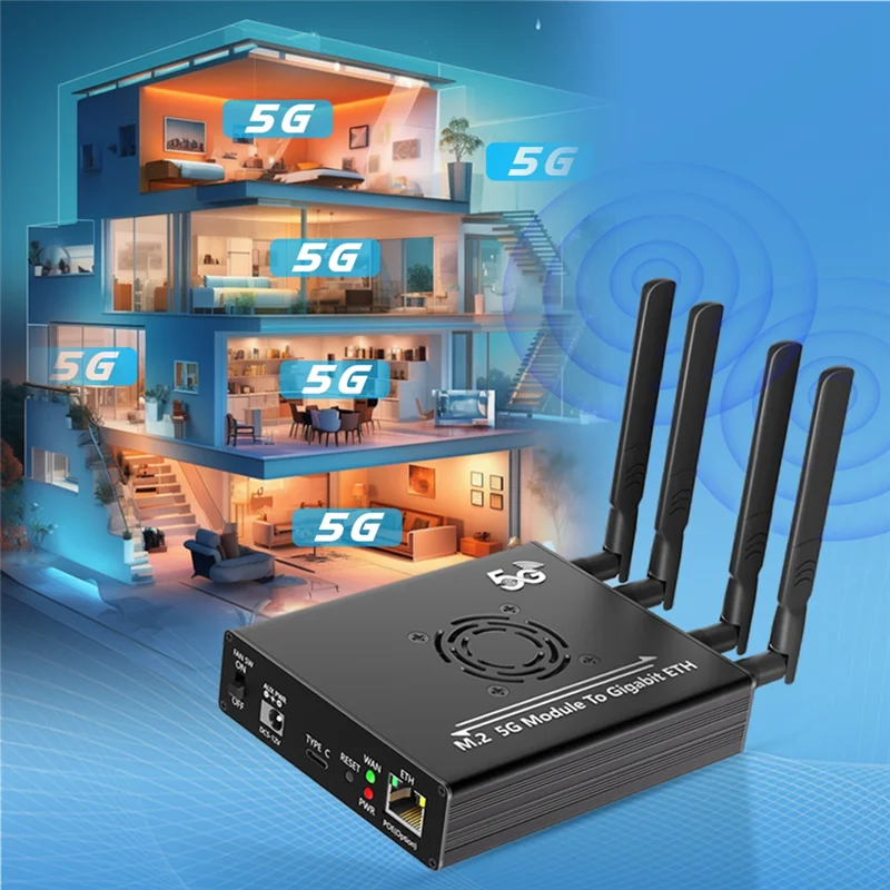 ABUO-NGFF M. 2 5G Module POE Adapter With Type-C Interface, Dual SIM Card Slot, RJ45 Port, Realtek RTL8125BG Controller
ABUO-NGFF M. 2 5G Module POE Adapter With Type-C Interface, Dual SIM Card Slot, RJ45 Port, Realtek RTL8125BG Controller