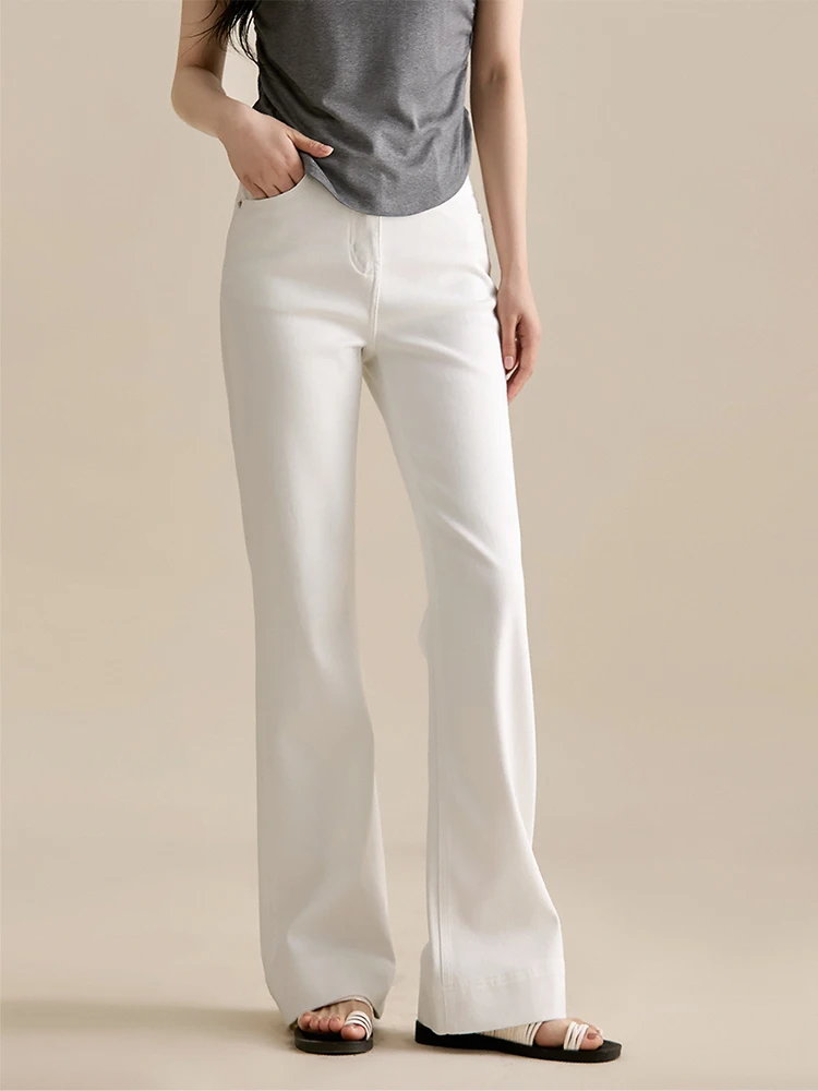 Women's Slimming Micro-flared Jeans Four-way Stretch Cotton Denim Casual Washed Standard Fit Jeans for All Seasons
Women's Slimming Micro-flared Jeans Four-way Stretch Cotton Denim Casual Washed Standard Fit Jeans for All Seasons