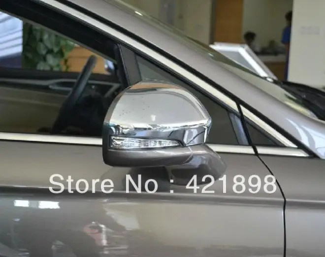Для Ford Mondeo Fusion 2013 2014 2015, хромированная крышка бокового зеркала из АБС-пластика, накладка, автомобильные аксессуары, наклейки
Для Ford Mondeo Fusion 2013 2014 2015, хромированная крышка бокового зеркала из АБС-пластика, накладка, автомобильные аксессуары, наклейки