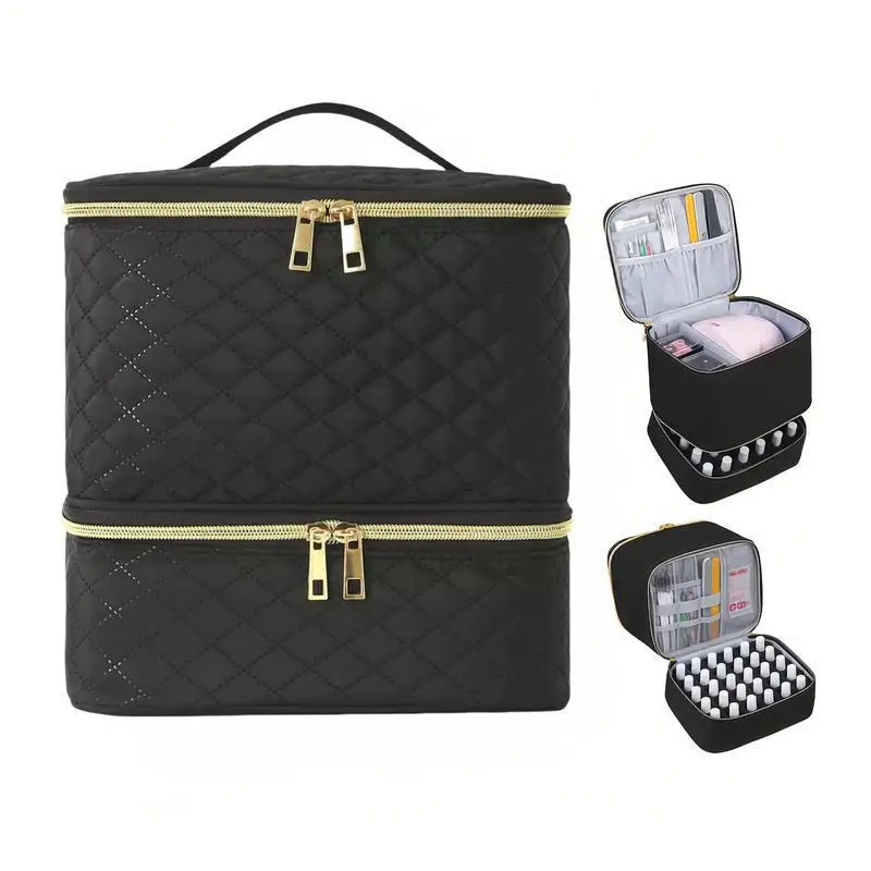 Multifunctional 30 Grid Nail Polish Storage Box Portable Essential Oil Cosmetic Bag Nail Care Tool Travel Organizer Carry Case
Multifunctional 30 Grid Nail Polish Storage Box Portable Essential Oil Cosmetic Bag Nail Care Tool Travel Organizer Carry Case