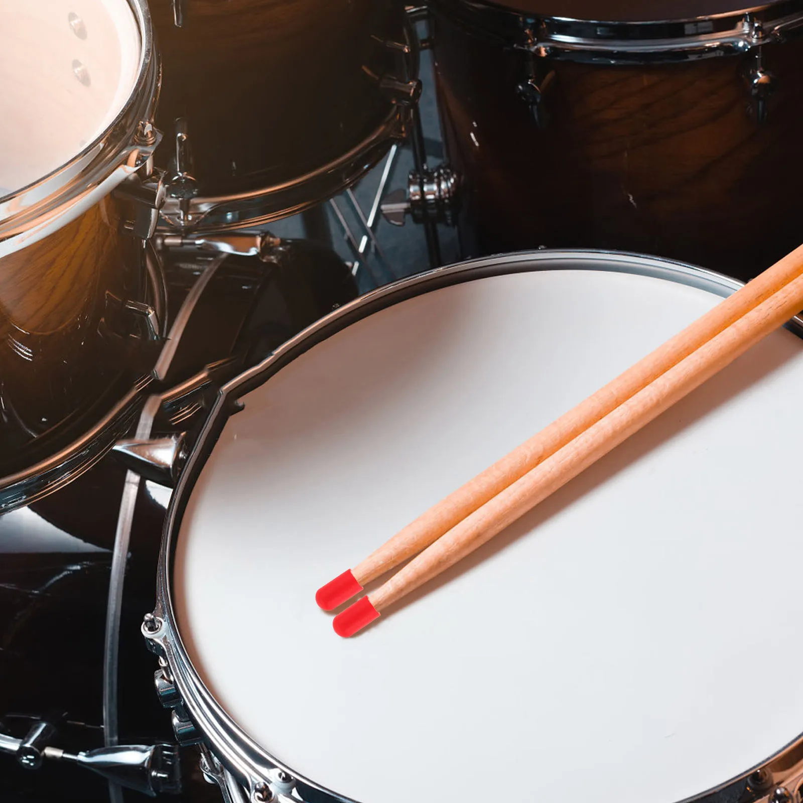 10Pcs Silicone Drum Stick Tips Red Drumstick Protectors Quiet Practice Replacement Drum Dampener Accessories Drumsticks Grips 
10Pcs Silicone Drum Stick Tips Red Drumstick Protectors Quiet Practice Replacement Drum Dampener Accessories Drumsticks Grips