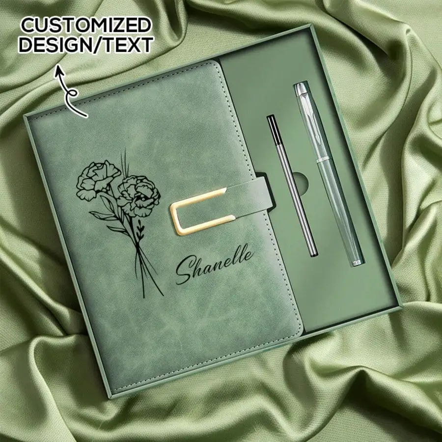 Custom Name PU Leather Journal, Faux Leather Hardcover Diary for Travel & School Gift
Custom Name PU Leather Journal, Faux Leather Hardcover Diary for Travel & School Gift