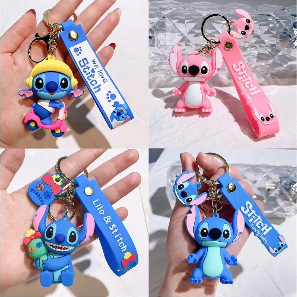 Lilo & Stitch Keychain Soft PVC Material Cute Cartoon Stitch Themed Key Ring Durable Charm Car Pendant Gift for Kids Adults
Lilo & Stitch Keychain Soft PVC Material Cute Cartoon Stitch Themed Key Ring Durable Charm Car Pendant Gift for Kids Adults