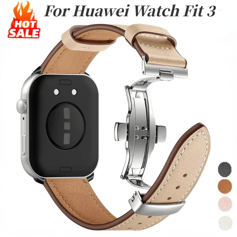 Genuine Leather Strap For Huawei Watch Fit 3 Business Classic Replacement Bracelet Wristband For Huawei Watch Fit 3 Correa Belt
Genuine Leather Strap For Huawei Watch Fit 3 Business Classic Replacement Bracelet Wristband For Huawei Watch Fit 3 Correa Belt