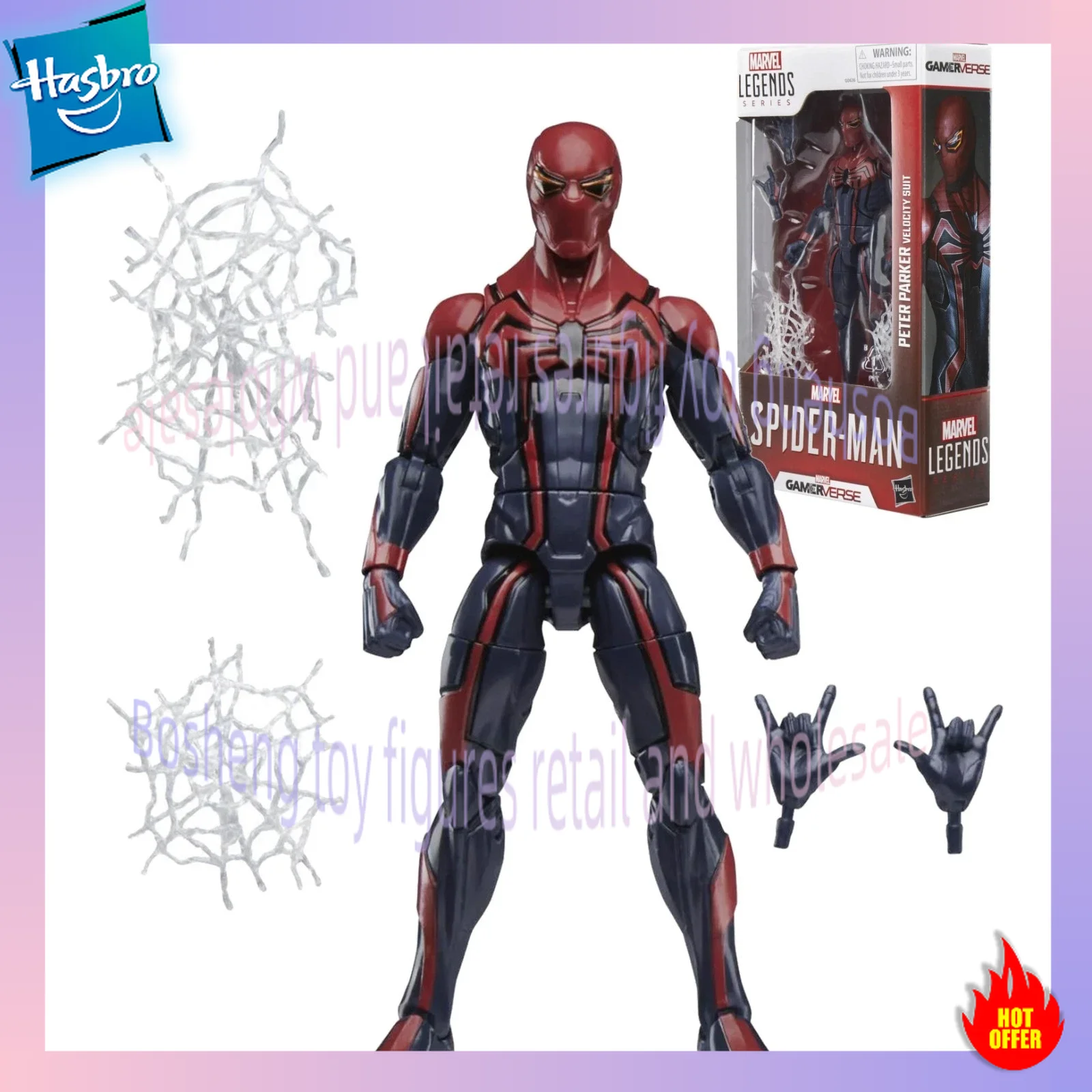 Hasbro Legends GamerVerse Spiderman Peter Parker Velocity Suit Exclusive 6" Action Figure in stock
Hasbro Legends GamerVerse Spiderman Peter Parker Velocity Suit Exclusive 6" Action Figure in stock