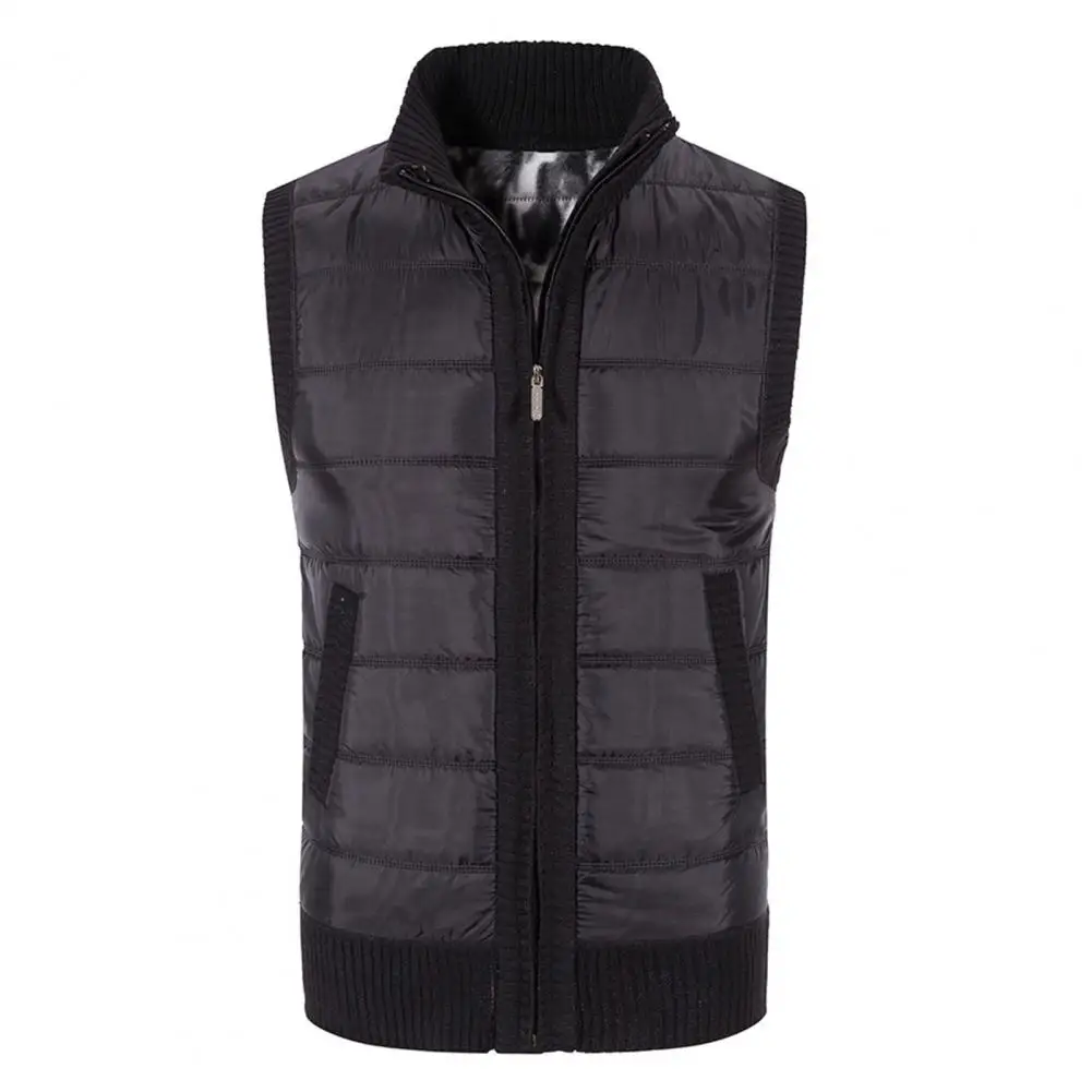 Men Winter Vest Thicken Stand Collar Sleeveless Neck Protection Soft Warm Plush Cardigan Men Waistcoat Elastic Hem Winter Vest
Men Winter Vest Thicken Stand Collar Sleeveless Neck Protection Soft Warm Plush Cardigan Men Waistcoat Elastic Hem Winter Vest