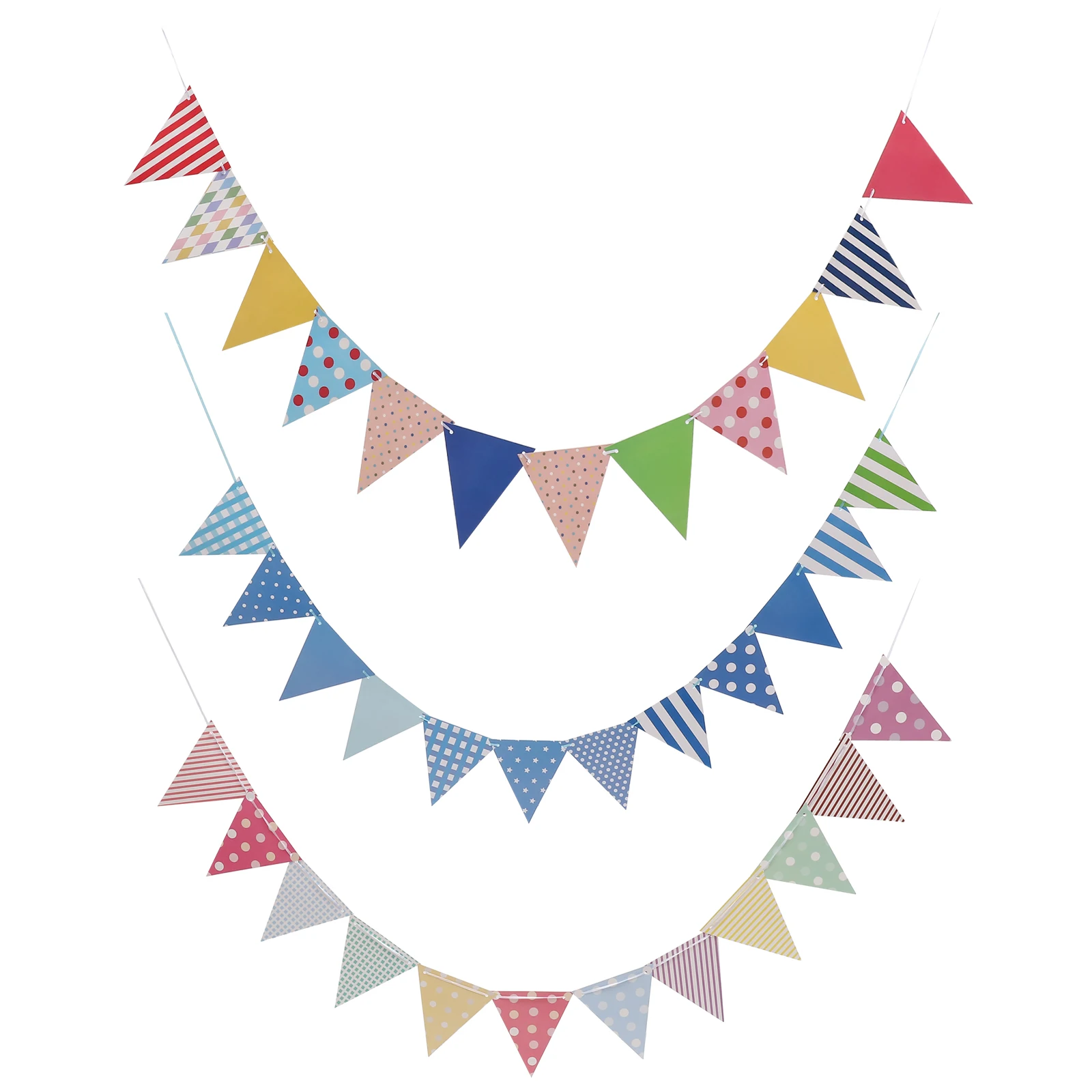 3 Pcs Triangle Bunting Hanging Banner Colorful Flags Party Supplies Birthday Wedding Photo Triangle Banner Holiday Decor
3 Pcs Triangle Bunting Hanging Banner Colorful Flags Party Supplies Birthday Wedding Photo Triangle Banner Holiday Decor