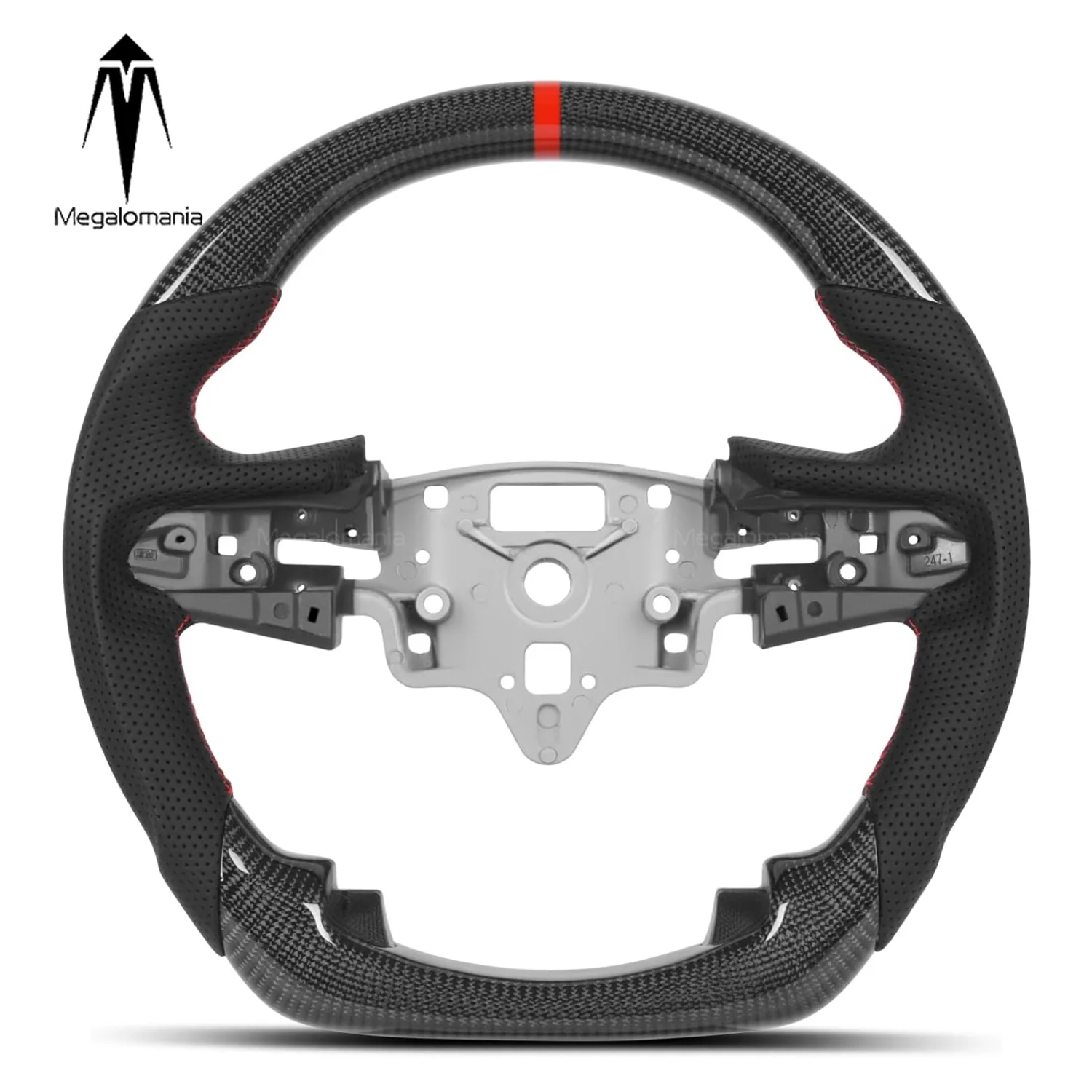 Real Carbon Fiber Steering Wheel For Chevrolet Silverado 1500 2500 3500 HD D-shaped Nappa Perforated Leather Steering Wheel
Real Carbon Fiber Steering Wheel For Chevrolet Silverado 1500 2500 3500 HD D-shaped Nappa Perforated Leather Steering Wheel