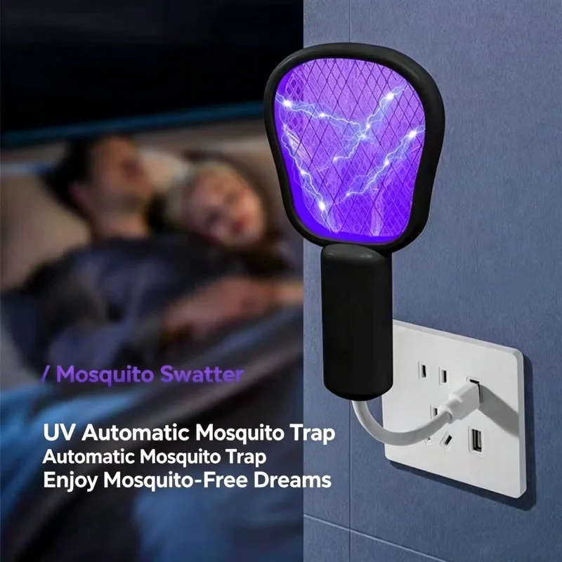 Small Electric Mosquito Killer 5 Layer Security Net Compact Portable USB Interface Electric Fly Swatter for Home Outdoor Camping
Small Electric Mosquito Killer 5 Layer Security Net Compact Portable USB Interface Electric Fly Swatter for Home Outdoor Camping