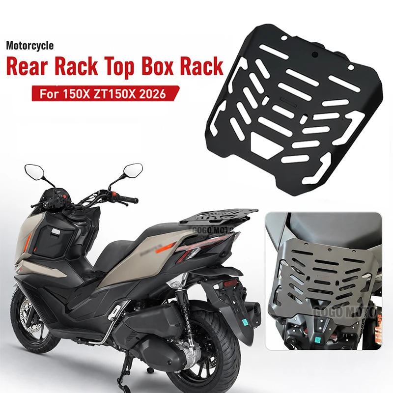 Motorcycle Luggage Rack Storage Box Support For ZONTES ZT150X 150X 150x 2026 Rear Rack Top Box Bracket Modified Accessories
Motorcycle Luggage Rack Storage Box Support For ZONTES ZT150X 150X 150x 2026 Rear Rack Top Box Bracket Modified Accessories