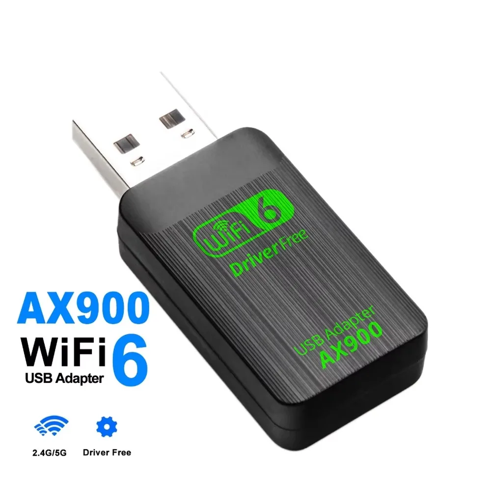 USB-адаптер AX900 WiFi6 Bluetooth 5.4, двухдиапазонный (2.4G и 5ГГц), беспроводной сетевой WLAN-приемник, донгл без драйверов для Win10/11
USB-адаптер AX900 WiFi6 Bluetooth 5.4, двухдиапазонный (2.4G и 5ГГц), беспроводной сетевой WLAN-приемник, донгл без драйверов для Win10/11