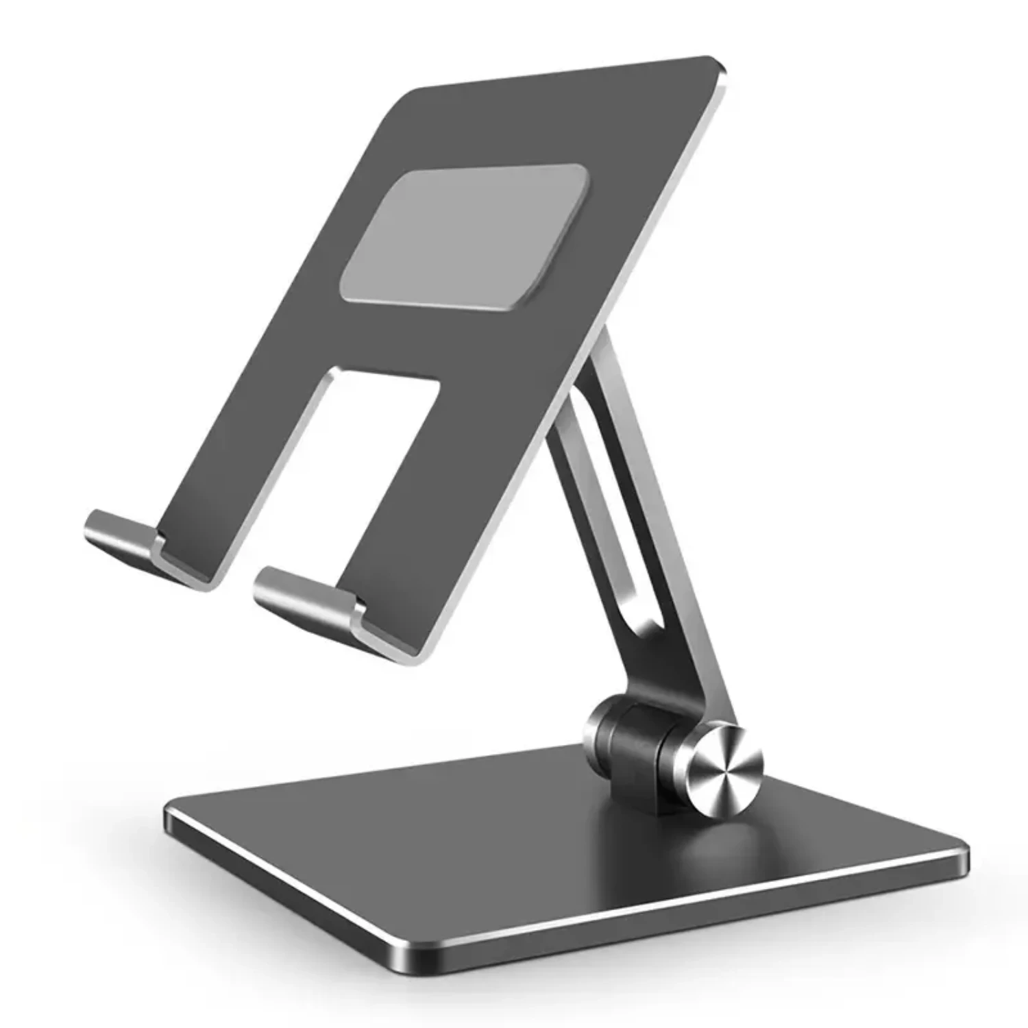 Convenient and durable, this sturdy and adjustable Foldable Aluminium Tablet Stand is perfect for hands-free viewing and typing.
Convenient and durable, this sturdy and adjustable Foldable Aluminium Tablet Stand is perfect for hands-free viewing and typing.