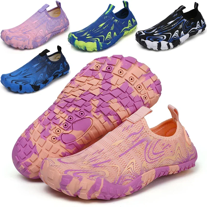 Kids Students Barefoot Quick-Drying Beach Swimming Aqua Shoes Boys Girls Fitness Running Shoes Summer Parent-child Water Shoes 
Kids Students Barefoot Quick-Drying Beach Swimming Aqua Shoes Boys Girls Fitness Running Shoes Summer Parent-child Water Shoes