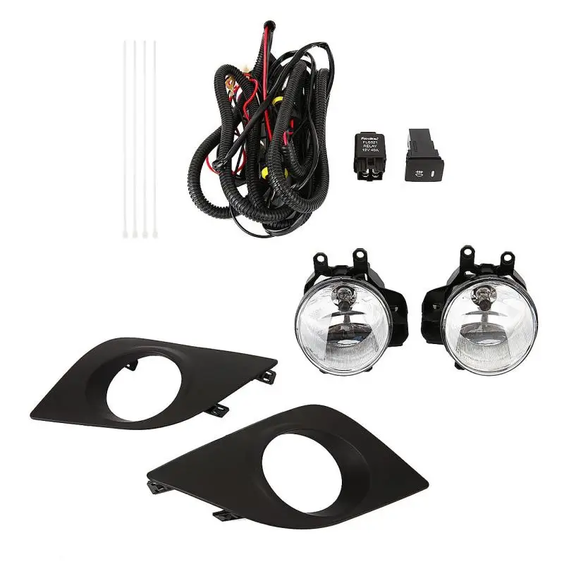 Car Fog Lights For Toyota Corolla 2014 15 2016 Front Bumper Driving H11 55W Fog Light Lamps +Wiring Harness+ Bulbs Assembly
Car Fog Lights For Toyota Corolla 2014 15 2016 Front Bumper Driving H11 55W Fog Light Lamps +Wiring Harness+ Bulbs Assembly