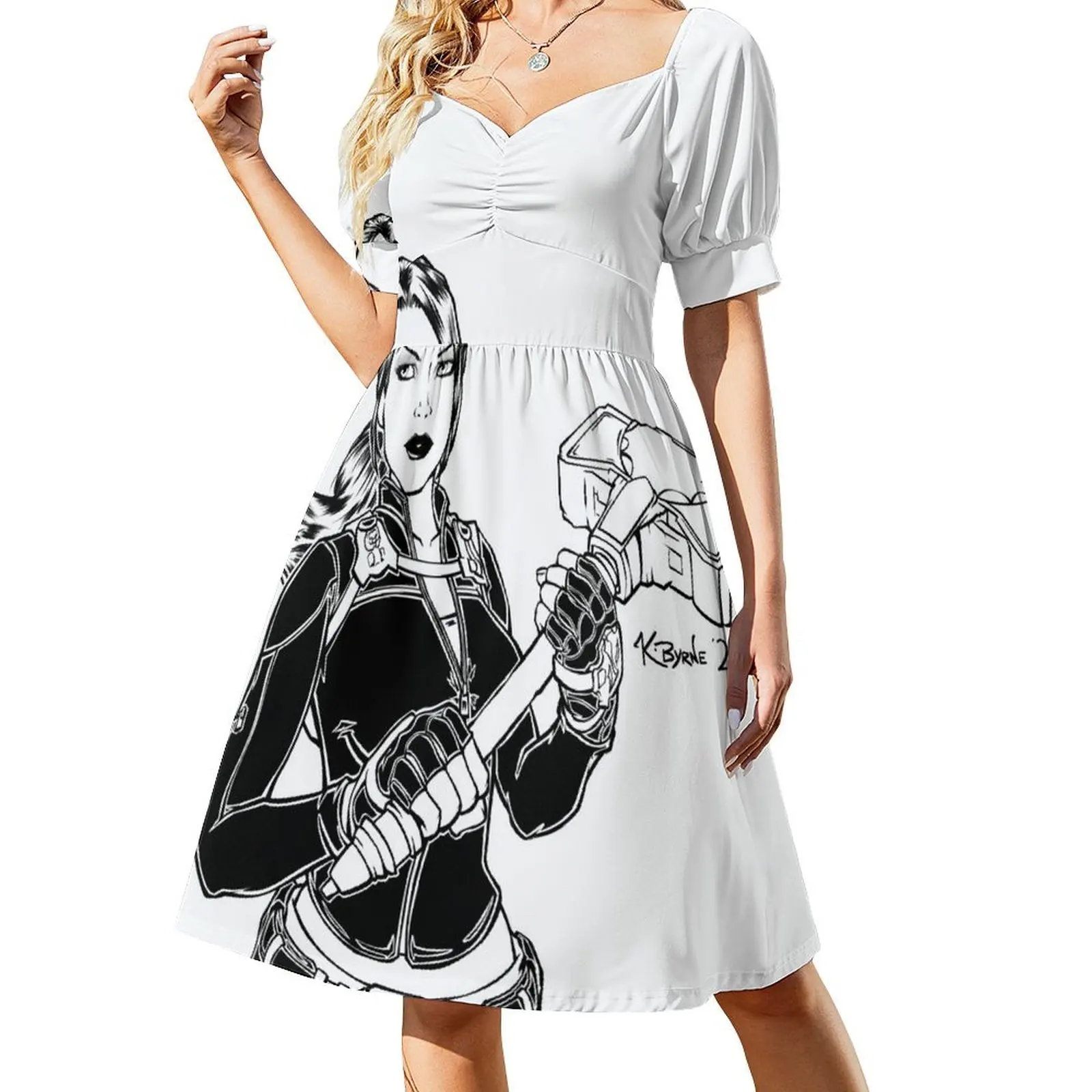 #InkTOMBer Day 10 - Calm Before the Storm Short-Sleeved Dress women long dresses clothes for women Long veiled dresses
#InkTOMBer Day 10 - Calm Before the Storm Short-Sleeved Dress women long dresses clothes for women Long veiled dresses