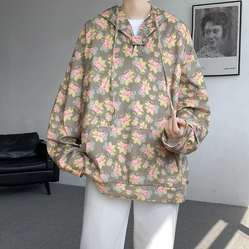 Autumn Flower Hoodies Men Oversized Fashion Printed Pocket Hoodie Men Streetwear Hip Hop Loose Pullover Hoodies Mens Hoody
Autumn Flower Hoodies Men Oversized Fashion Printed Pocket Hoodie Men Streetwear Hip Hop Loose Pullover Hoodies Mens Hoody
