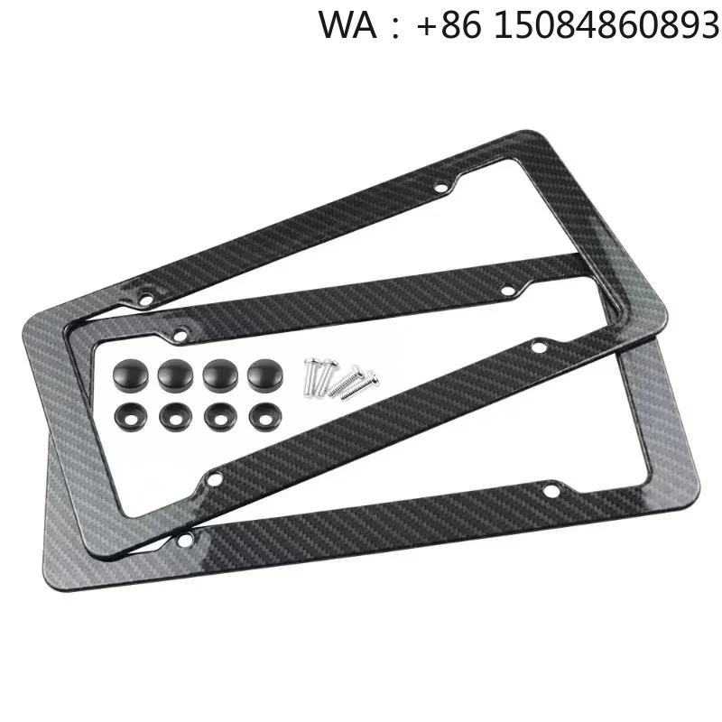 Custom Dry Carbon Fiber License Plate Frame, American Standard Custom LOGO Personalized Carbon Fiber License Plate Decoration Ac
Custom Dry Carbon Fiber License Plate Frame, American Standard Custom LOGO Personalized Carbon Fiber License Plate Decoration Ac