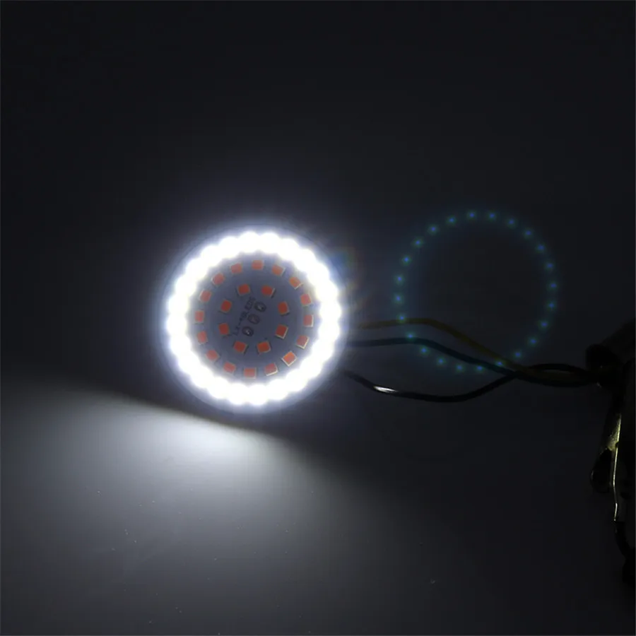 Motorcycle 2" Bullet Style 1157 LED Inserts Turn Signal Light Panel For Harley Sportster Softail Touring
Motorcycle 2" Bullet Style 1157 LED Inserts Turn Signal Light Panel For Harley Sportster Softail Touring