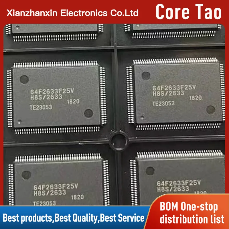 1PCS/LOT HD64F2633F25V 64F2633F25V PQFP128 Microcontroller chip
1PCS/LOT HD64F2633F25V 64F2633F25V PQFP128 Microcontroller chip