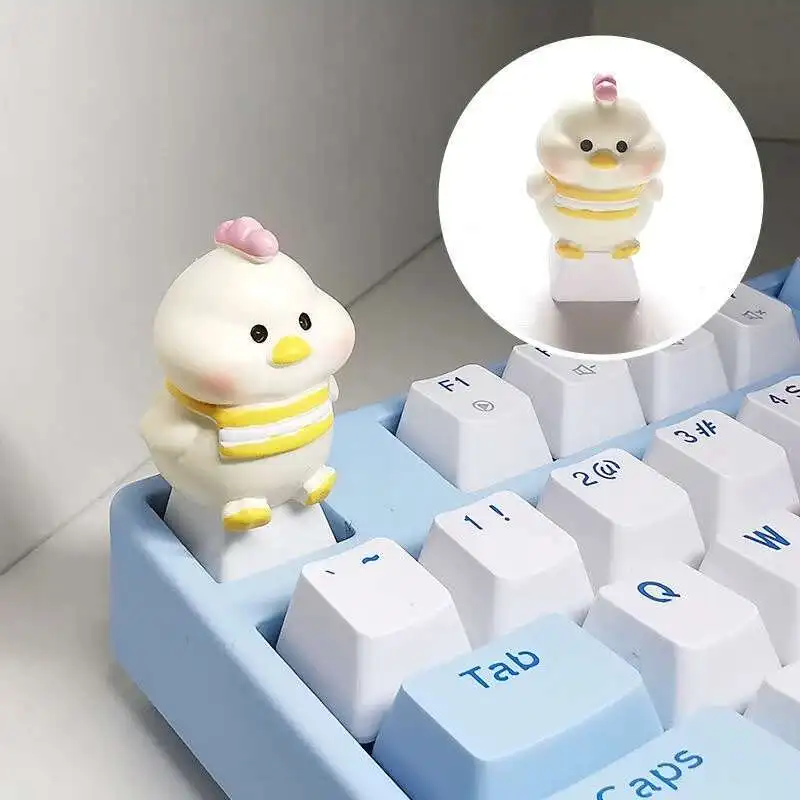 12 Zodiac Cute Animal Cross Axis Keyboard With Cartoon Decoration Key Cover 3D Three-dimensional Personalized Resin Key Cover
12 Zodiac Cute Animal Cross Axis Keyboard With Cartoon Decoration Key Cover 3D Three-dimensional Personalized Resin Key Cover