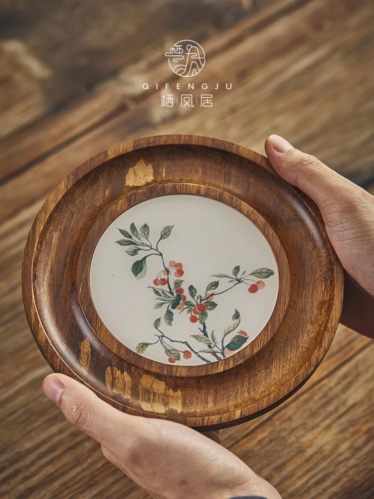 Lucky Persimmon Heavy Bamboo Pot Tray Tea Mat Tea Table Tea Cup Cushioning Tea Ceremony Tea Set Accessories Tea Tray Tray
Lucky Persimmon Heavy Bamboo Pot Tray Tea Mat Tea Table Tea Cup Cushioning Tea Ceremony Tea Set Accessories Tea Tray Tray