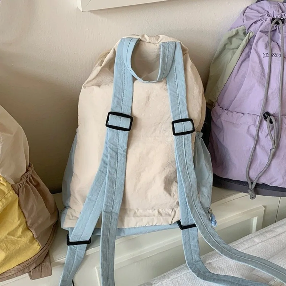 Ins Simple Drawstring Backpack Large Capacity Leisure Nylon Shoulder Bags College Travel Student Schoolbag Unisex
Ins Simple Drawstring Backpack Large Capacity Leisure Nylon Shoulder Bags College Travel Student Schoolbag Unisex