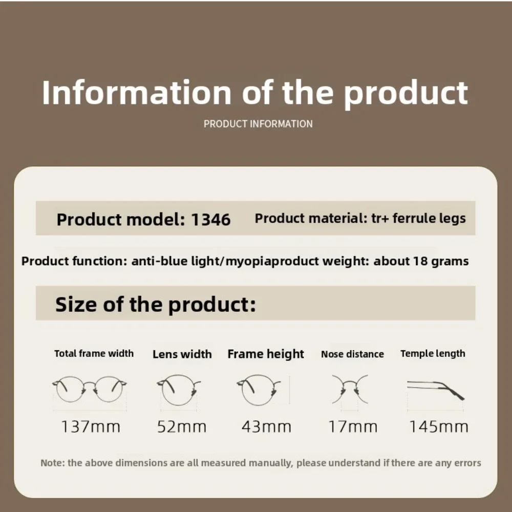 XUKA Computer Eyeglass Women Prescription Glasses Anti Blue Light Optical Eyeware Progressive New Square Photochromic Myopia
XUKA Computer Eyeglass Women Prescription Glasses Anti Blue Light Optical Eyeware Progressive New Square Photochromic Myopia