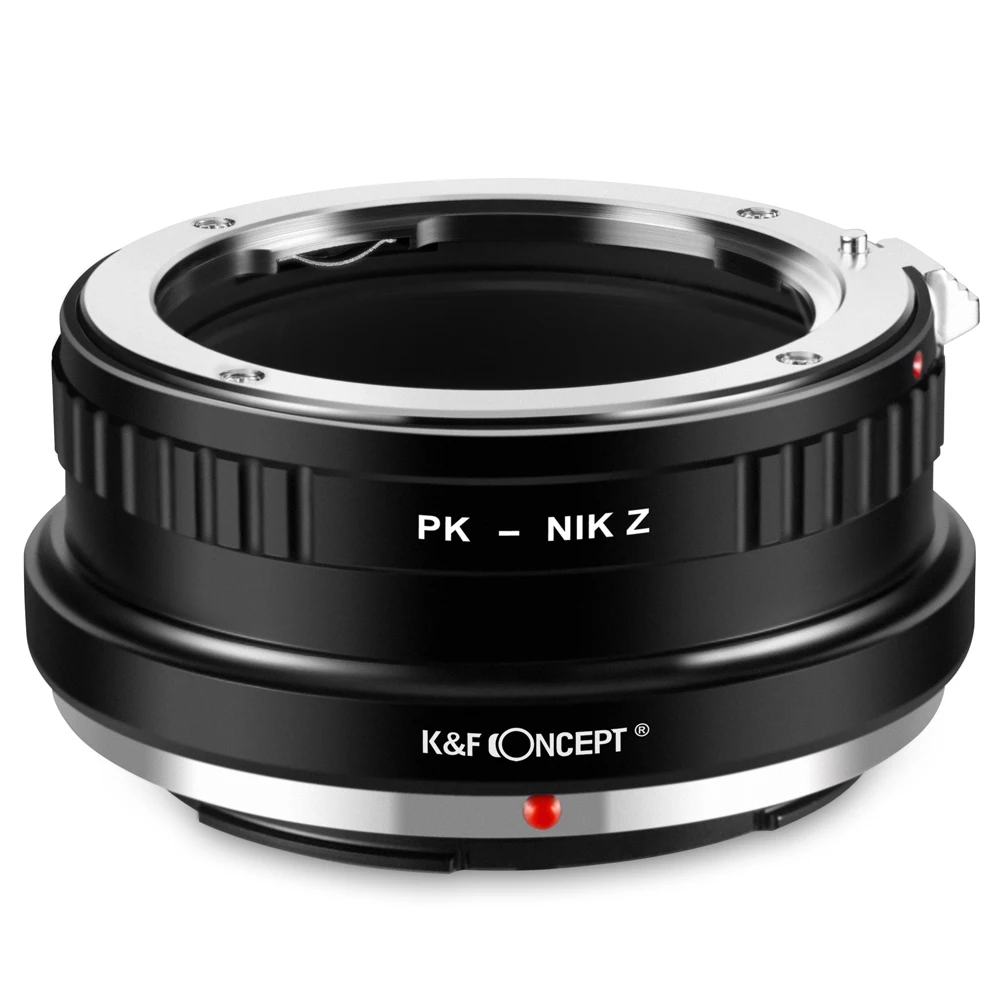 K & F Concept Новый адаптер для объектива для Pentax PK крепление объективов для Nikon Z6 Z7 адаптер для крепления камеры медные аксессуары для DSLR Замена
K & F Concept Новый адаптер для объектива для Pentax PK крепление объективов для Nikon Z6 Z7 адаптер для крепления камеры медные аксессуары для DSLR Замена