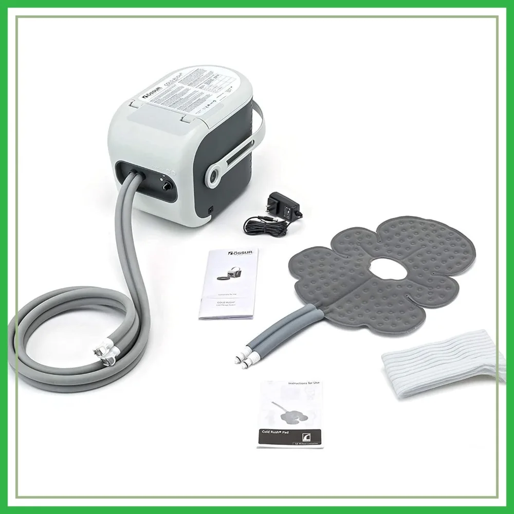Cold Therapy Machine with Knee Pad - Quiet Cryotherapy for Post-Surgery Recovery, Knee Replacement, ACL, Pain Relief & Swelling
Cold Therapy Machine with Knee Pad - Quiet Cryotherapy for Post-Surgery Recovery, Knee Replacement, ACL, Pain Relief & Swelling
