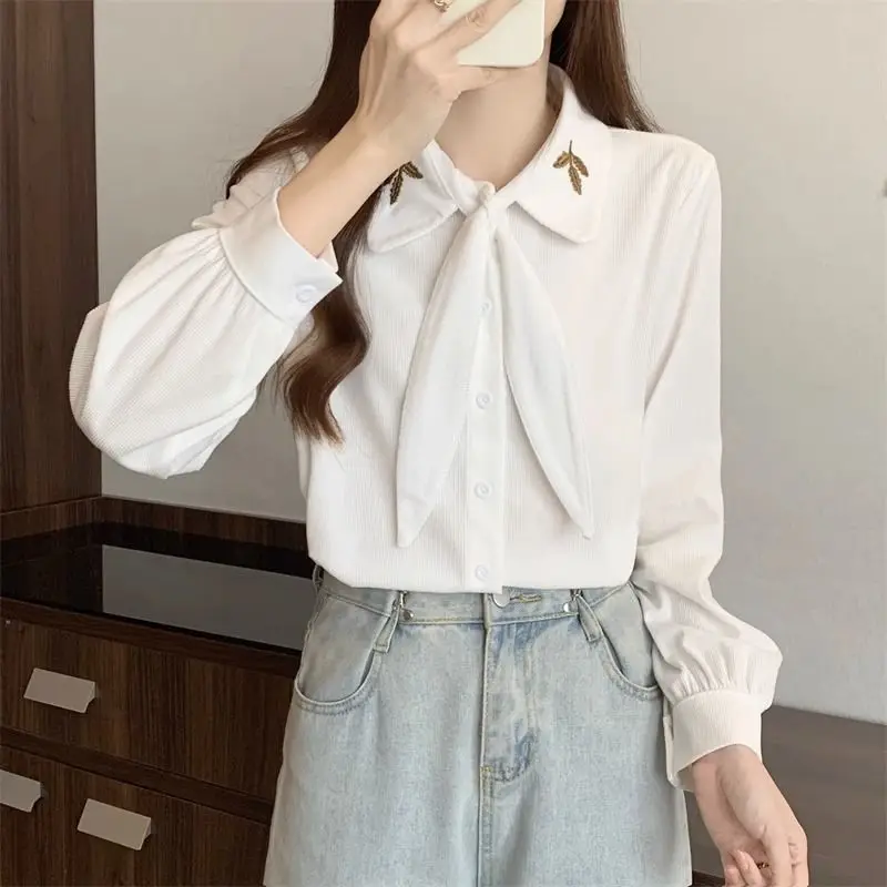 Spring Autumn Winter Thin Business Casual Long Sleeve Tops Ladies Solid Color Shirts Undercoat Women's Clothing 2024 Blouses
Spring Autumn Winter Thin Business Casual Long Sleeve Tops Ladies Solid Color Shirts Undercoat Women's Clothing 2024 Blouses