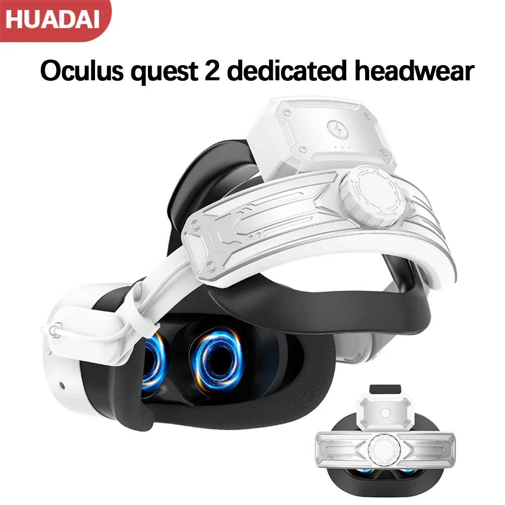 Head Strap for Quest 2,5200mAH Detachable Pack Replacement, Reduces Head Pressure, Enhanced Comfort and Support
Head Strap for Quest 2,5200mAH Detachable Pack Replacement, Reduces Head Pressure, Enhanced Comfort and Support