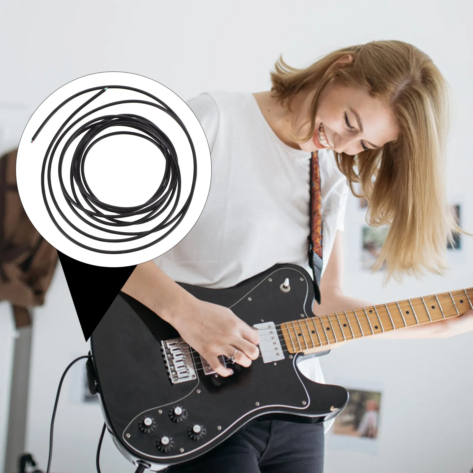 4 Core Shielded Wire Guitar Circuit Hookup Cable 3mm Diameter Tinned Copper Conductors Noise Reduction 4 Core Shielded Wire
4 Core Shielded Wire Guitar Circuit Hookup Cable 3mm Diameter Tinned Copper Conductors Noise Reduction 4 Core Shielded Wire