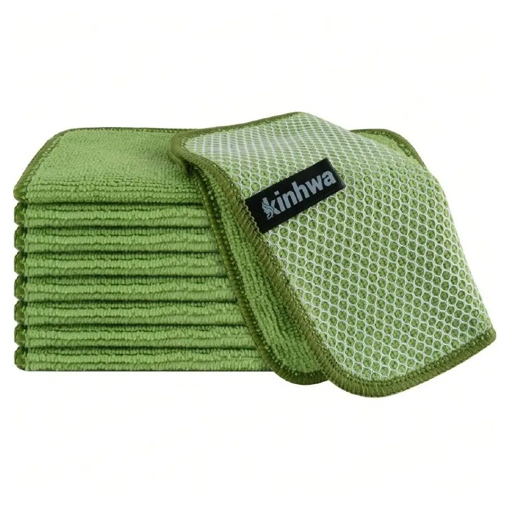 Washcloths For Dishes Absorbent Microfiber Dish Cloths Quick Dry Dish Rags With Poly Scour Scrub Side Ideal For Kitchen Cleanin
Washcloths For Dishes Absorbent Microfiber Dish Cloths Quick Dry Dish Rags With Poly Scour Scrub Side Ideal For Kitchen Cleanin