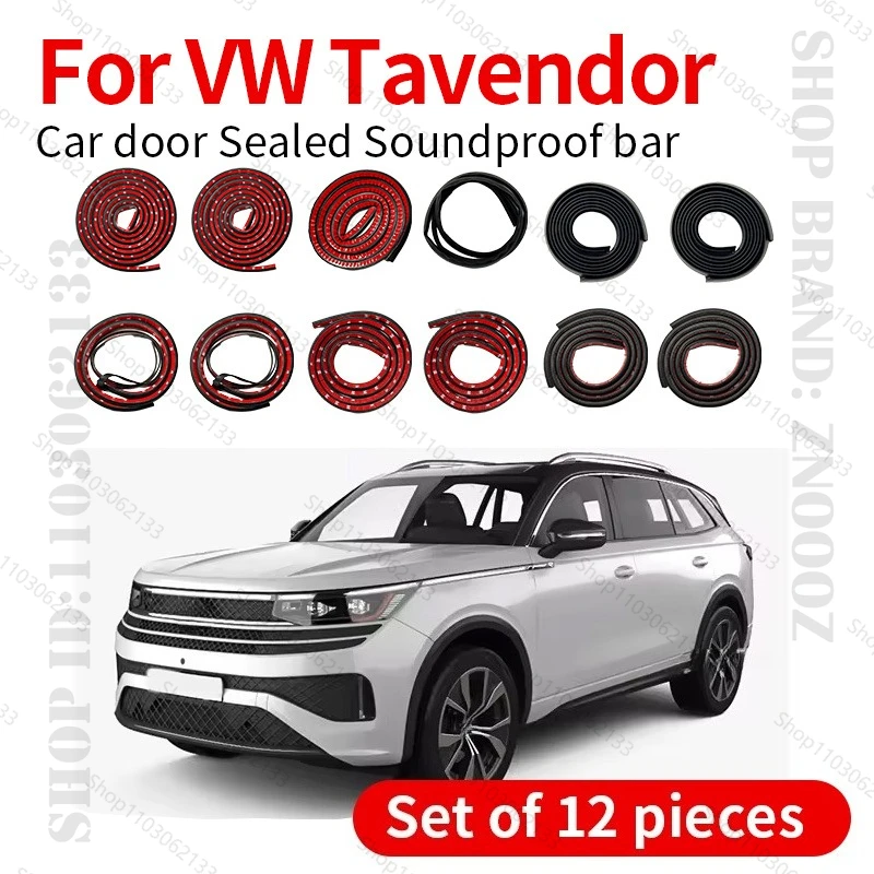 For VWTavendor MQB evo Car Door Seal Strip Rubber Double Layer Sealing Protector Soundproof Strip Dustproof Seal Strip 12PCS Set
For VWTavendor MQB evo Car Door Seal Strip Rubber Double Layer Sealing Protector Soundproof Strip Dustproof Seal Strip 12PCS Set