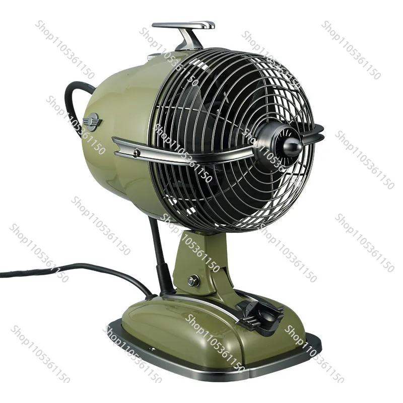 Retro electric fan household light sound mechanical air circulation fan aircraft head nostalgic table fan
Retro electric fan household light sound mechanical air circulation fan aircraft head nostalgic table fan