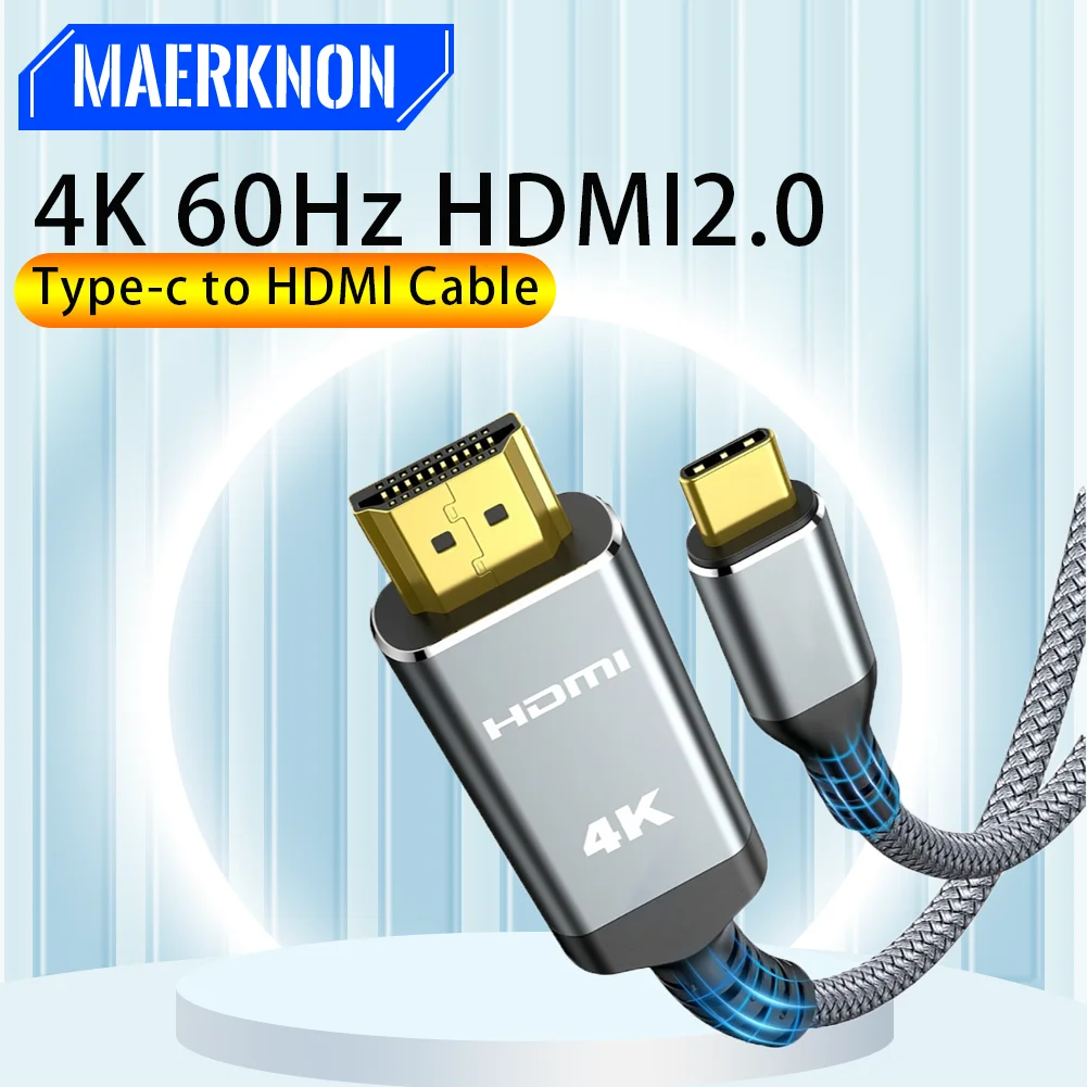 4K 60HZ Type-C to HDMl 2.0 Thunderbolt 3/4 Data Cable Aluminum Alloy Shell Extender Adapter For iPhone MacBook Huawei Mate30
4K 60HZ Type-C to HDMl 2.0 Thunderbolt 3/4 Data Cable Aluminum Alloy Shell Extender Adapter For iPhone MacBook Huawei Mate30