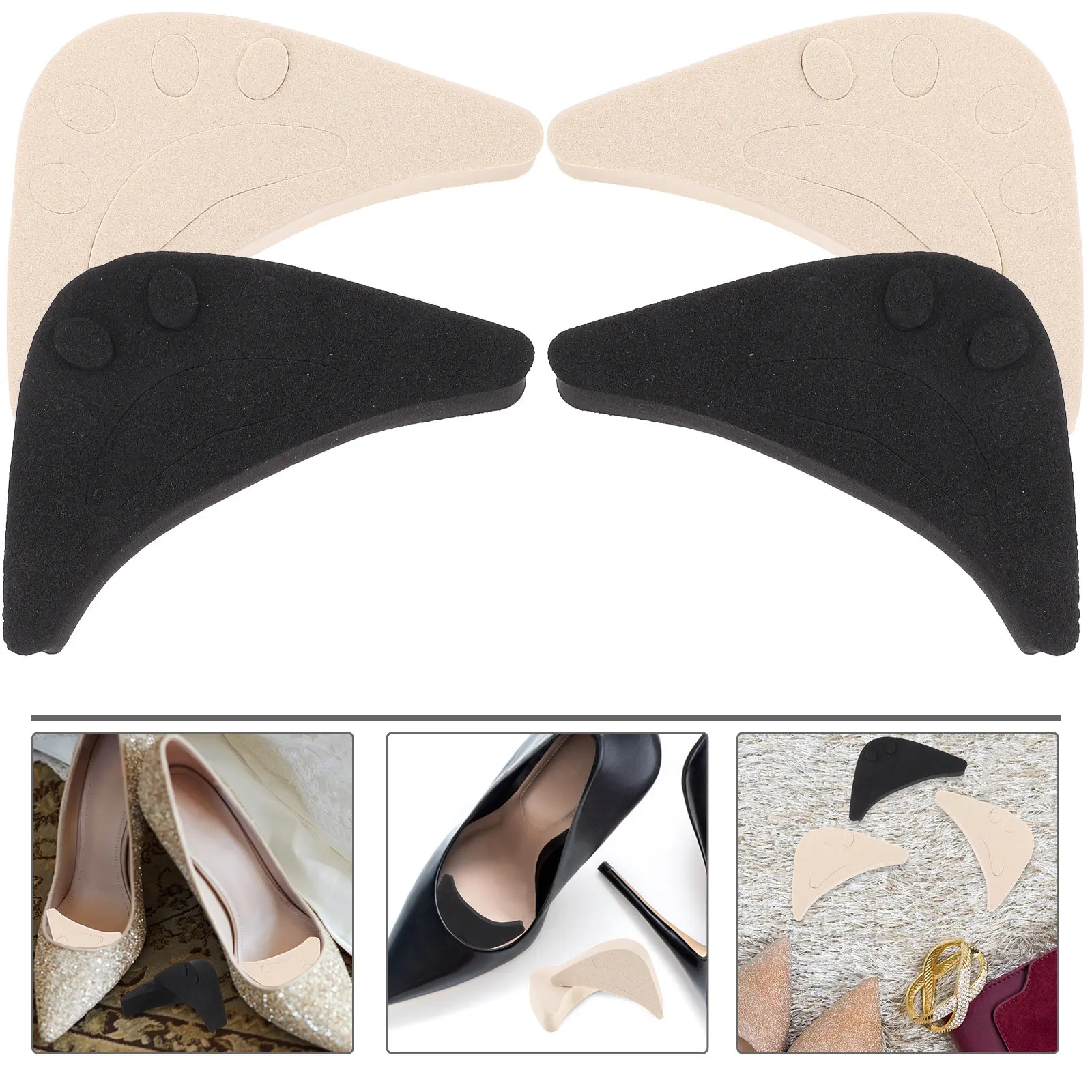 4 шт. подушечки для передней части стопы, стельки для высоких каблуков, поглощающие давление, снижающие боль в ногах, эластичные, нескользящие, для офиса и шопинга, абрикосового цвета
4 шт. подушечки для передней части стопы, стельки для высоких каблуков, поглощающие давление, снижающие боль в ногах, эластичные, нескользящие, для офиса и шопинга, абрикосового цвета