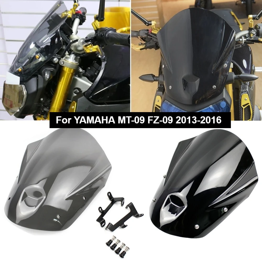 FZ09 MT09 ветровые отражатели ветрового стекла мотоцикла с кронштейном для Yamaha для FZ-09 MT 09 FZ 09 2013 2014 2015
FZ09 MT09 ветровые отражатели ветрового стекла мотоцикла с кронштейном для Yamaha для FZ-09 MT 09 FZ 09 2013 2014 2015
