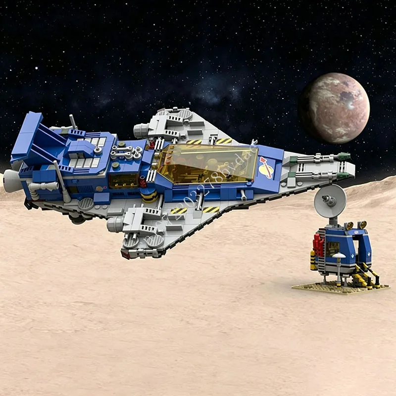 1141 PCS Sci-Fi Galaxy Explorer Spaceship Building Blocks Educational Assembly Man Gift For Adult man Home Decoration Collection
1141 PCS Sci-Fi Galaxy Explorer Spaceship Building Blocks Educational Assembly Man Gift For Adult man Home Decoration Collection