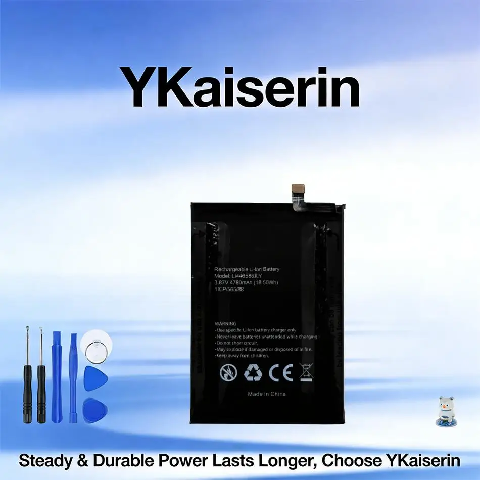 Надежная замена: аккумулятор для мобильного телефона Blackview A55/A55 Pro, 4780 мАч, Li446586JLY, стабильная работа
Надежная замена: аккумулятор для мобильного телефона Blackview A55/A55 Pro, 4780 мАч, Li446586JLY, стабильная работа