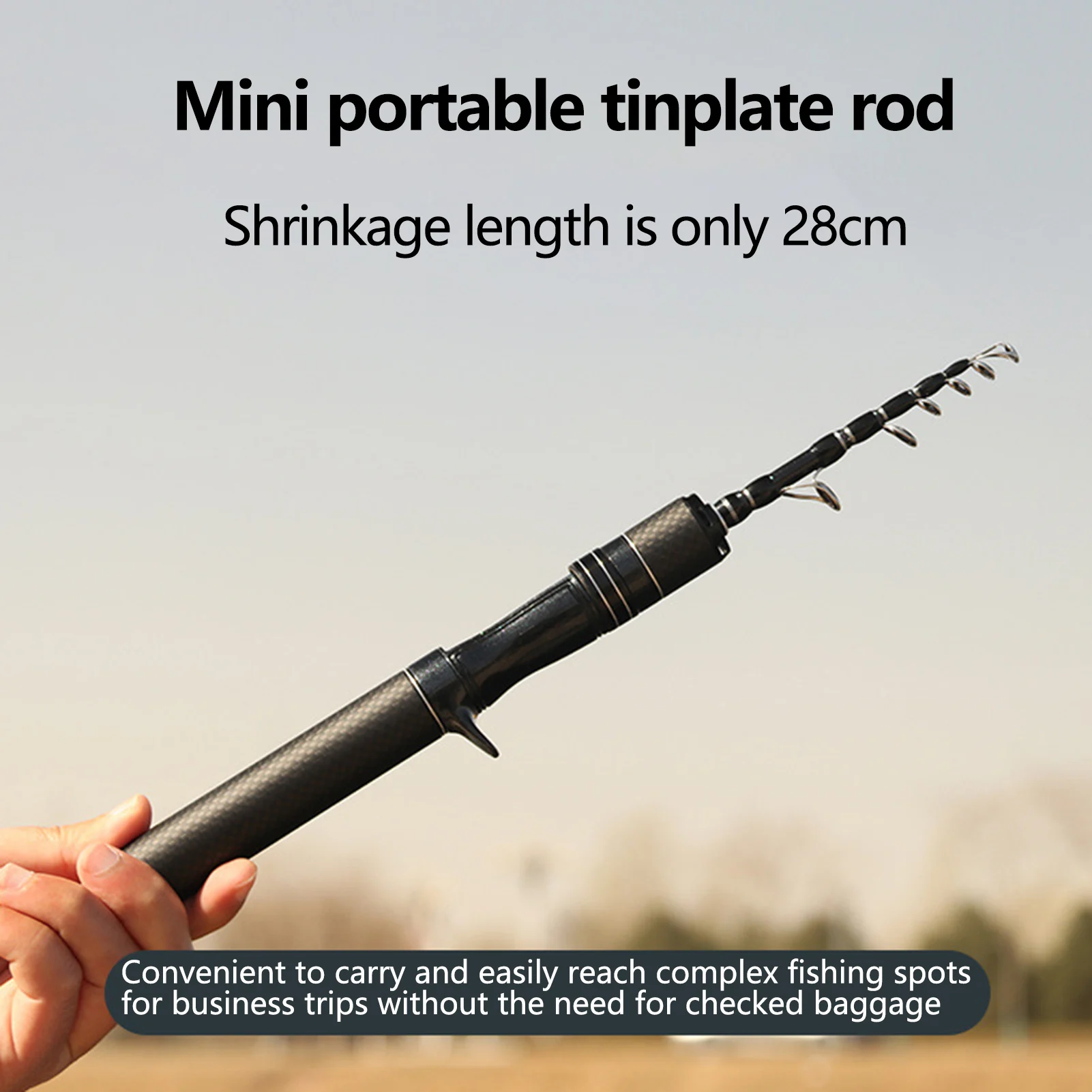 1.5/1.8m Telescopic Fishing Rod 28cm Ultra Short Portable Lure Fish Pole For River Pond Lake Sea Universal Outdoor Fishing Rod 
1.5/1.8m Telescopic Fishing Rod 28cm Ultra Short Portable Lure Fish Pole For River Pond Lake Sea Universal Outdoor Fishing Rod
