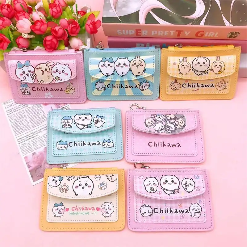 Новый кошелек Kawaii Anime Chiikawas с отделением для монет и карт, многослойный Портативный кошелек для карт и нулевой кошелек, милый подарок для девочек на день рождения
Новый кошелек Kawaii Anime Chiikawas с отделением для монет и карт, многослойный Портативный кошелек для карт и нулевой кошелек, милый подарок для девочек на день рождения