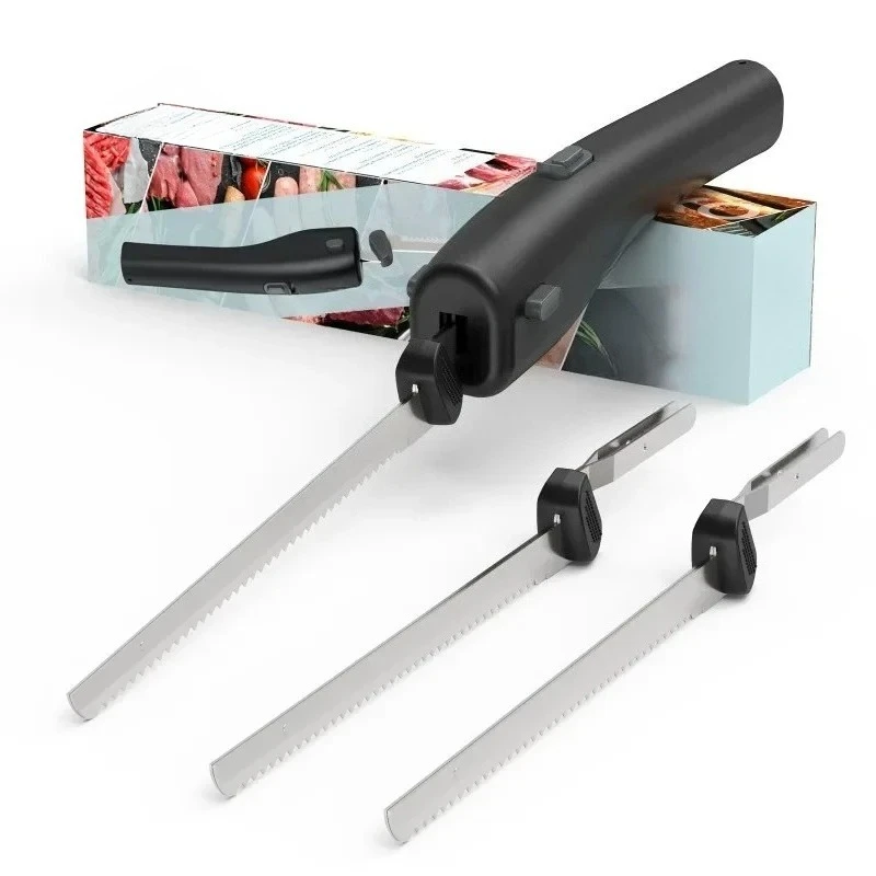 Electric Bread Knife Household Cake West Point Bakery Frozen Meat Stainless Steel Electric Bread Knife
Electric Bread Knife Household Cake West Point Bakery Frozen Meat Stainless Steel Electric Bread Knife