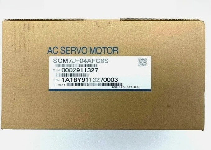Brand New Original SGM7J-04AFC6S 400W AC servo motor Fast delivery
Brand New Original SGM7J-04AFC6S 400W AC servo motor Fast delivery