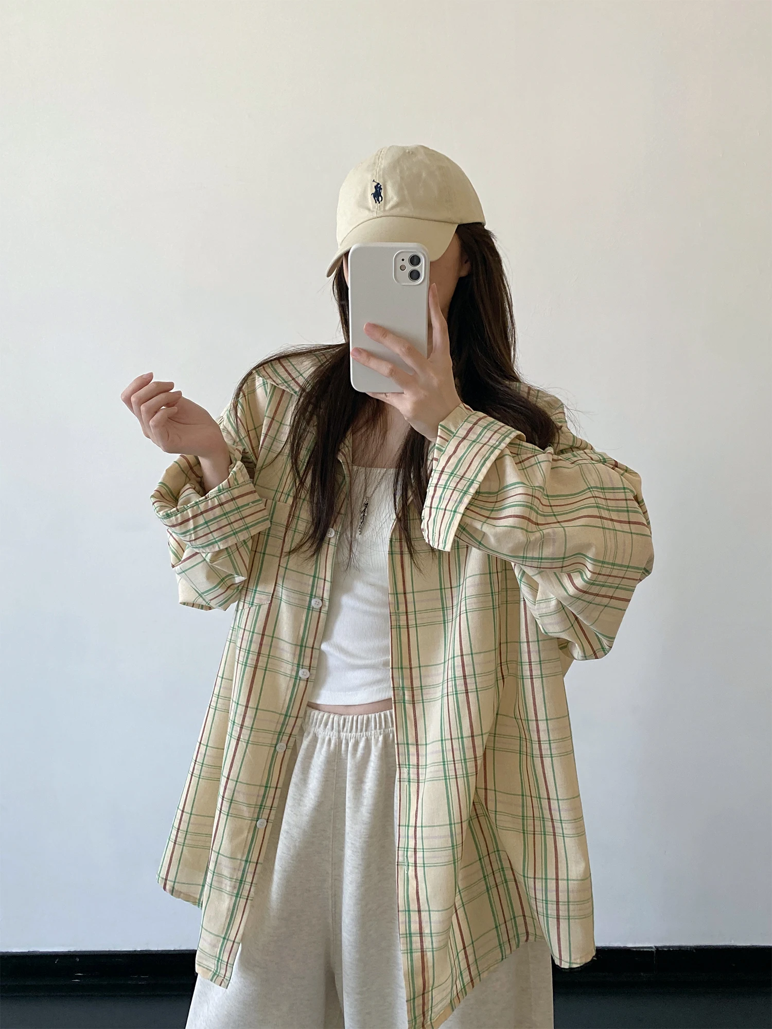 Spring Summer Loose Women's Plaid irt Cheese Cookie Aosphere Feeling Long Sve Flip Collar Open Cardigan Sle Commute ...
Spring Summer Loose Women's Plaid irt Cheese Cookie Aosphere Feeling Long Sve Flip Collar Open Cardigan Sle Commute ...