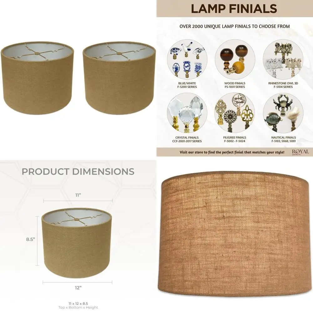 Набор из 2 абажуров из мелковины для барабанов, 11 x 12 x 8,5 дюймов, дизайн в твердом переплете для домашнего освещения
Набор из 2 абажуров из мелковины для барабанов, 11 x 12 x 8,5 дюймов, дизайн в твердом переплете для домашнего освещения