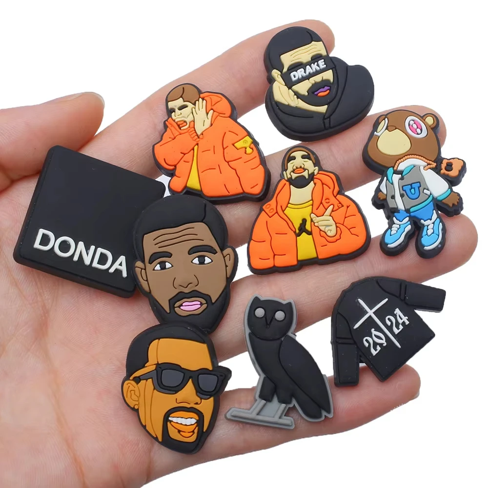 Monster Bear pop singer carton shoe Charms PVC Shoe Decoration For Fall winter wristband clog accessories Kids Halloween X-mas
Monster Bear pop singer carton shoe Charms PVC Shoe Decoration For Fall winter wristband clog accessories Kids Halloween X-mas
